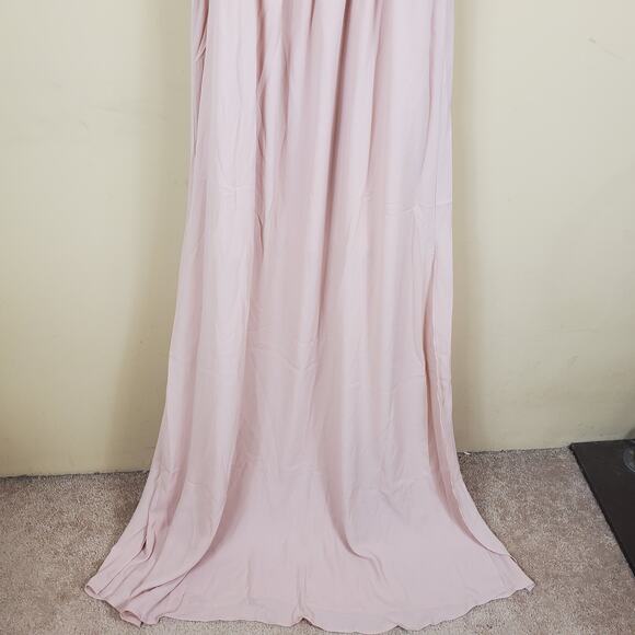 Show Me Your Mumu Hacienda Maxi Dress in Dusty Blush Women's Size L - Picture 4 of 11